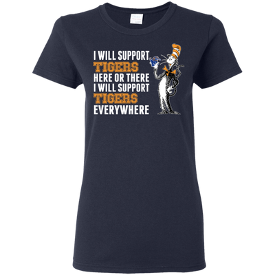 I Will Support Everywhere Memphis Tigers T Shirts