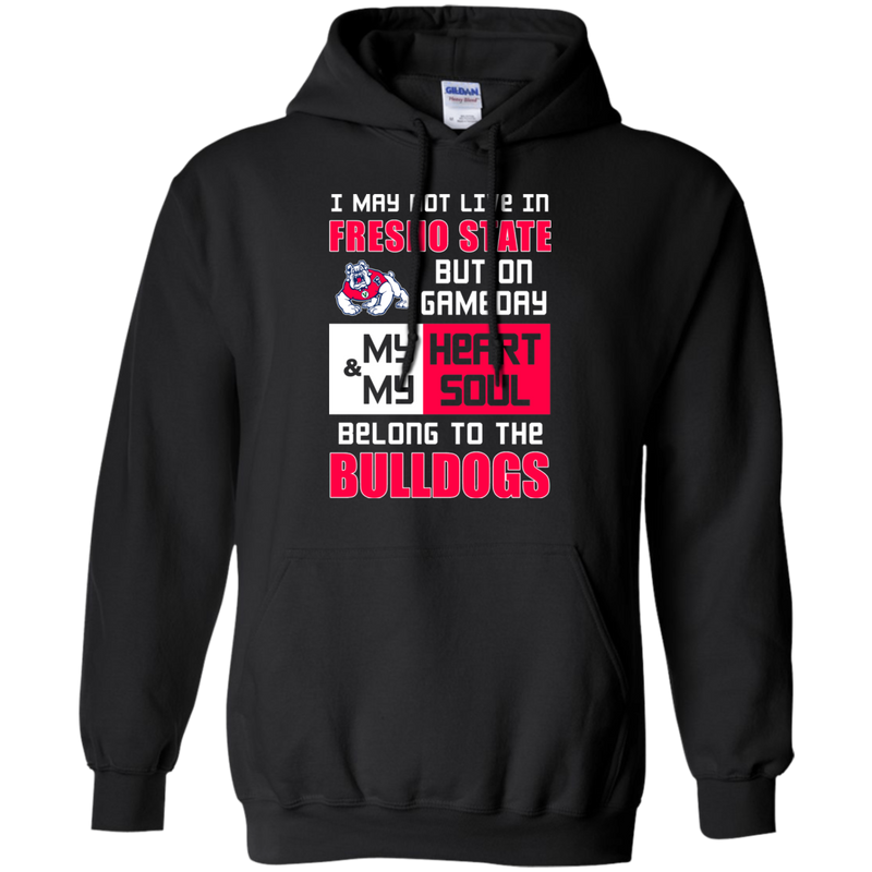 My Heart And My Soul Belong To The Fresno State Bulldogs T Shirts