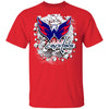 Colorful Earthquake Art Washington Capitals T Shirt