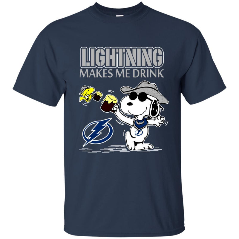 Tampa Bay Lightning Make Me Drinks T Shirt
