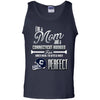 Cool Pretty Perfect Mom Fan Connecticut Huskies T Shirt