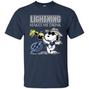 Tampa Bay Lightning Make Me Drinks T Shirt