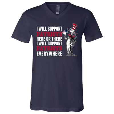 I Will Support Everywhere New England Patriots T Shirts