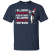 I Will Support Everywhere Arizona Wildcats T Shirts