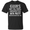 Gun Don't Kill People T Shirts V4