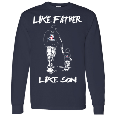 Happy Like Father Like Son Arizona Wildcats T Shirts