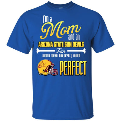 Cool Pretty Perfect Mom Fan Arizona State Sun Devils T Shirt