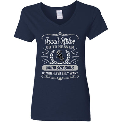 Good Girls Go To Heaven Chicago White Sox Girls T Shirts