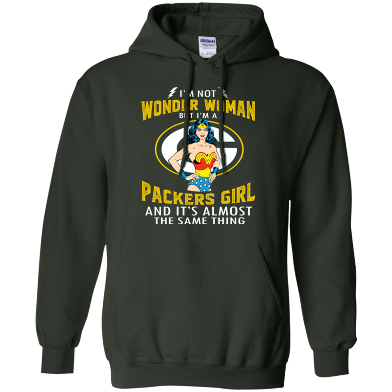 I'm Not Wonder Woman Green Bay Packers T Shirts
