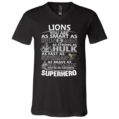 Detroit Lions You're My Favorite Super Hero T Shirts