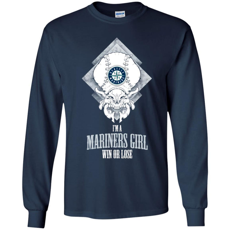 Seattle Mariners Girl Win Or Lose T Shirts