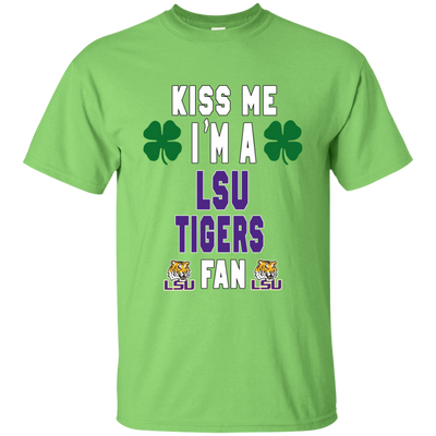 Fabulous Patrick's Day Stunning Logo LSU Tigers T Shirts