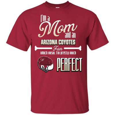 Cool Pretty Perfect Mom Fan Arizona Coyotes T Shirt