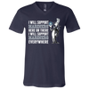 I Will Support Everywhere Seattle Mariners T Shirts