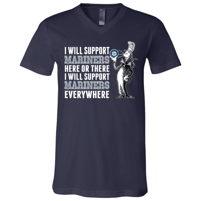 I Will Support Everywhere Seattle Mariners T Shirts