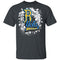 Colorful Earthquake Art UCLA Bruins T Shirt