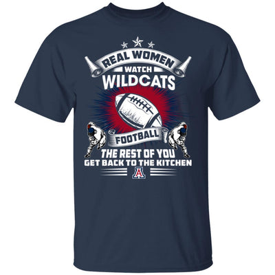 Funny Gift Real Women Watch Arizona Wildcats T Shirt