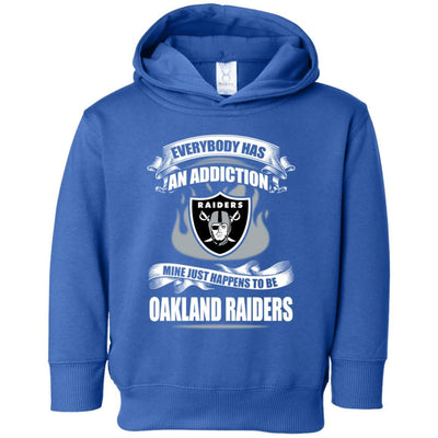 Everybody Has An Addiction Mine Just Happens To Be Oakland Raiders T Shirt