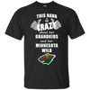 This Nana Is Crazy About Her Grandkids And Her Minnesota Wild T Shirts