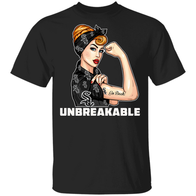 Beautiful Girl Unbreakable Go Chicago White Sox T Shirt