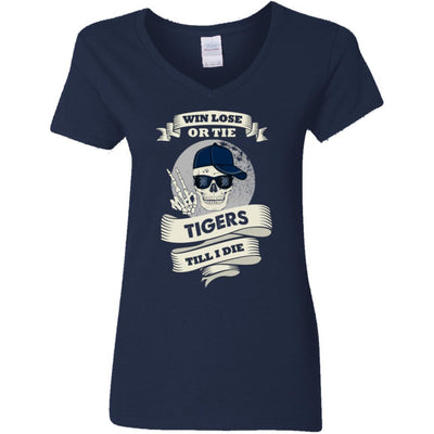 Skull Say Hi Detroit Tigers T Shirts