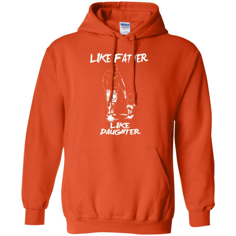 Like Father Like Daughter Texas Longhorns T Shirts