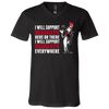 I Will Support Everywhere Cincinnati Bearcats T Shirts