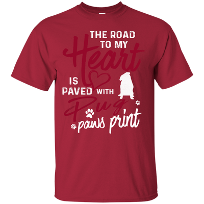 Pug - The Road To My Heart T Shirts