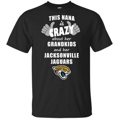 This Nana Is Crazy About Her Grandkids And Her Jacksonville Jaguars T Shirts