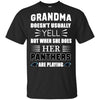 Grandma Doesn't Usually Yell Carolina Panthers T Shirts