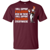 I Will Support Everywhere Bowling Green Falcons T Shirts