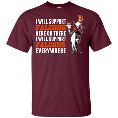 I Will Support Everywhere Bowling Green Falcons T Shirts