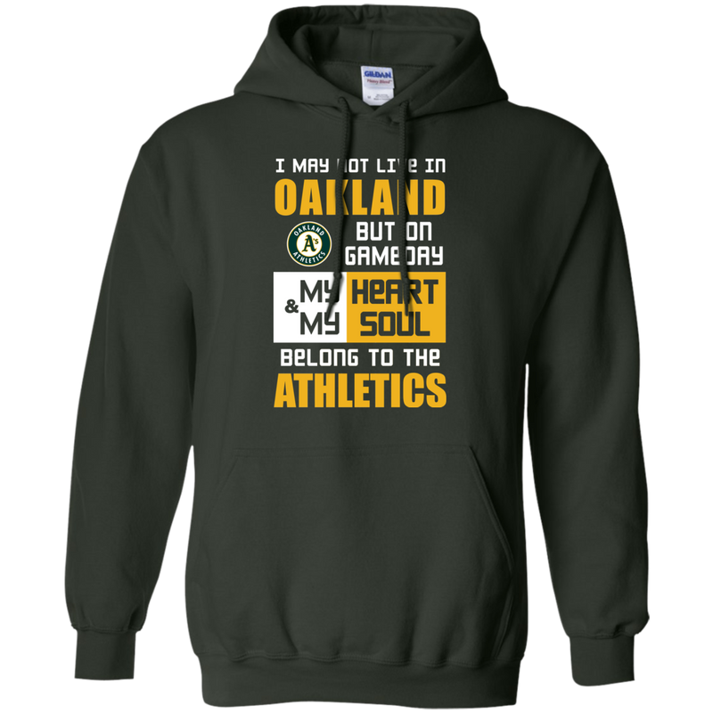 My Heart And My Soul Belong To The Oakland Athletics T Shirts