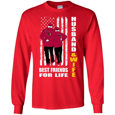 Husband And Wife Best Friends For Life Arizona Cardinals T Shirt - Best Funny Store