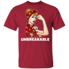 Beautiful Girl Unbreakable Go San Francisco 49ers T Shirt