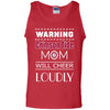 Warning Mom Will Cheer Loudly Alabama Crimson Tide T Shirts
