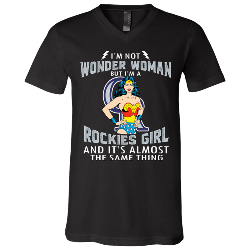 I'm Not Wonder Woman Colorado Rockies T Shirts