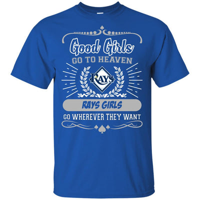 Good Girls Go To Heaven Tampa Bay Rays Girls T Shirts