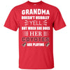 Grandma Doesn't Usually Yell Arizona Coyotes T Shirts