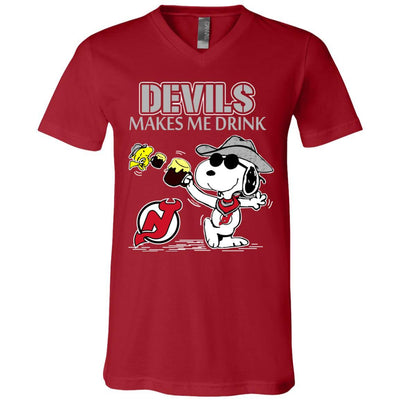 New Jersey Devils Make Me Drinks T-Shirt