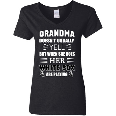 Grandma Doesn't Usually Yell Chicago White Sox T Shirts