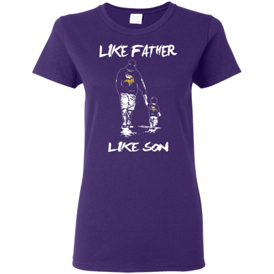 Happy Like Father Like Son Minnesota Vikings T Shirts