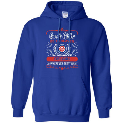 Good Girls Go To Heaven Chicago Cubs Girls T Shirts