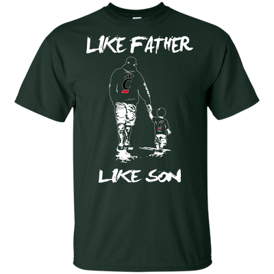 Happy Like Father Like Son Cincinnati Bearcats T Shirts