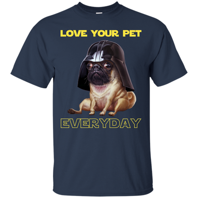 Nice Pug T Shirts - National Love Your Pet Star War Style, nice gift