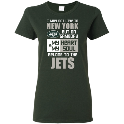 My Heart And My Soul Belong To The New York Jets T Shirts