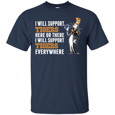 I Will Support Everywhere Memphis Tigers T Shirts