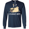 Interesting Black Presents For Collection Pug T Shirts Charge Me