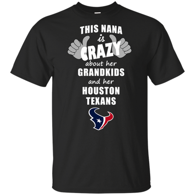 This Nana Is Crazy About Her Grandkids And Her Houston Texans T Shirts