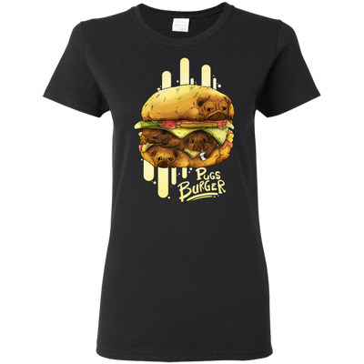 Pug Burger T Shirts